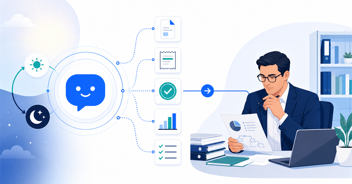 AI agent pre účtovníctvo pod dohľadom živého účtovníka